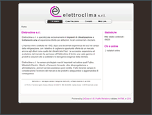 Tablet Screenshot of elettroclima.it